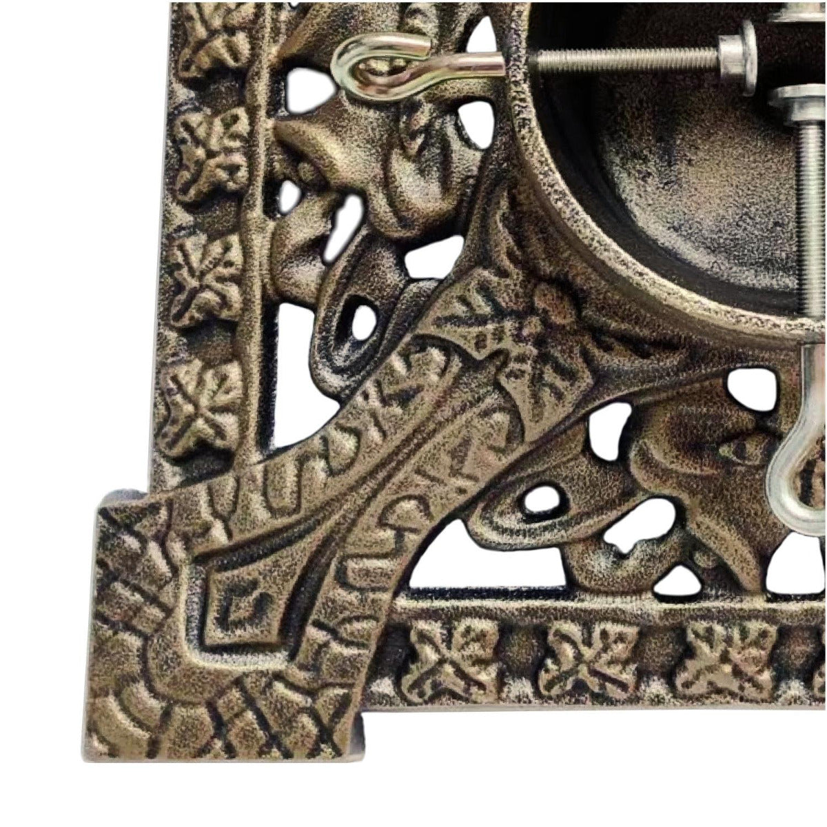 Victorian Gold Cast Iron Tree Stand