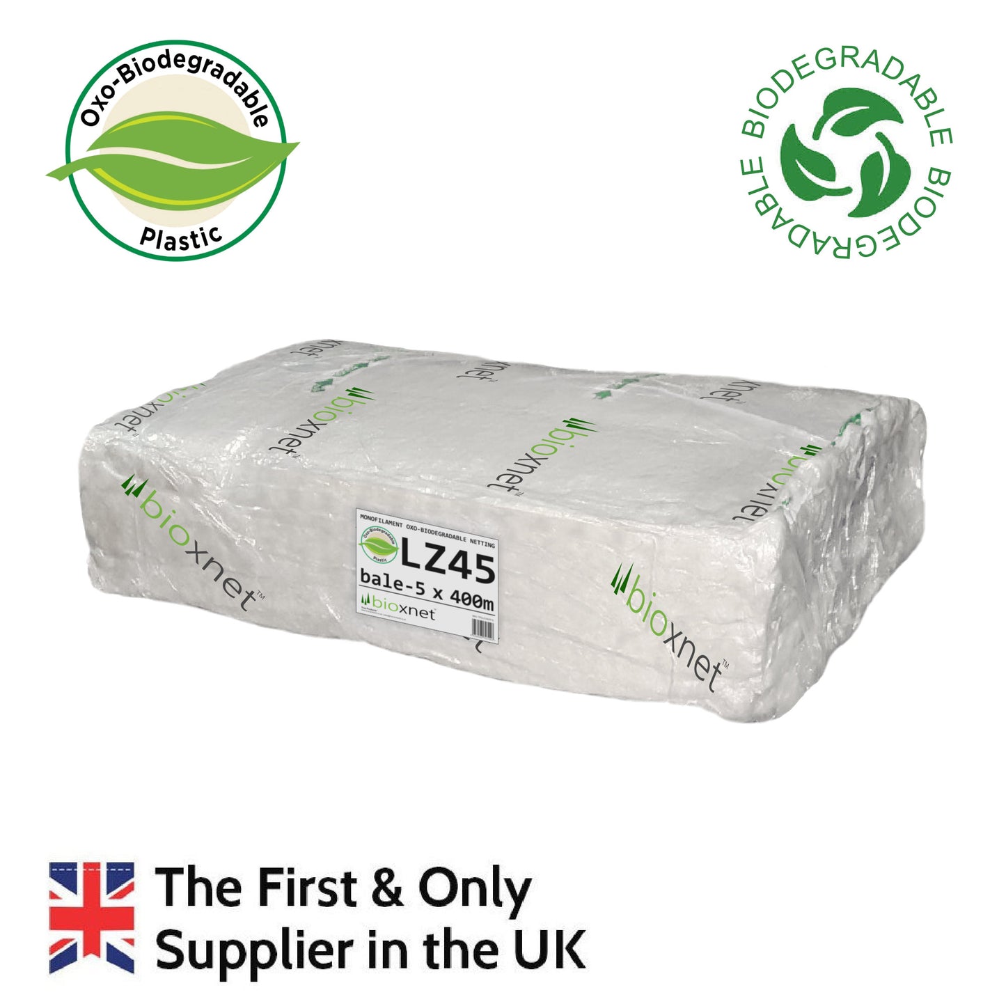 BioXnet Oxo-Biodegradable LZ Tree Netting - BALE 2000m