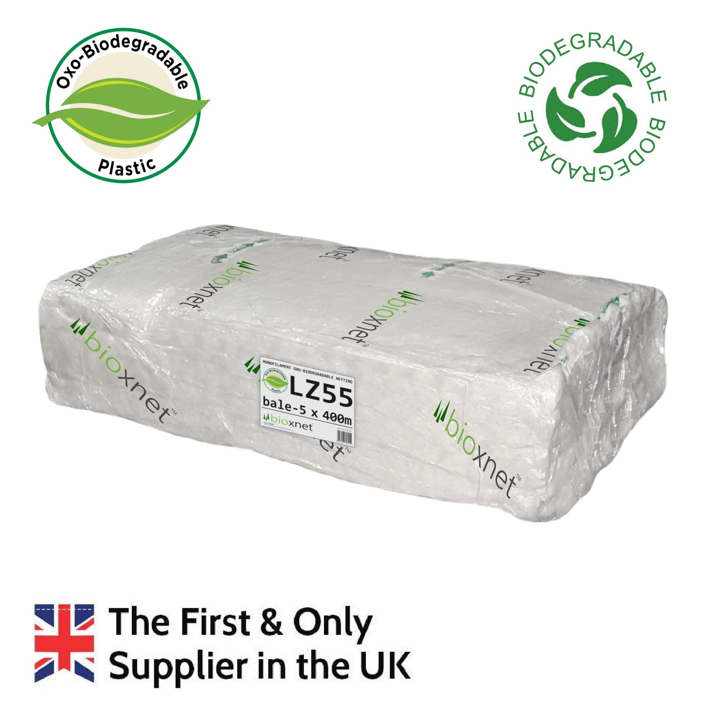 BioXnet Oxo-Biodegradable LZ Tree Netting - BALE 2000m