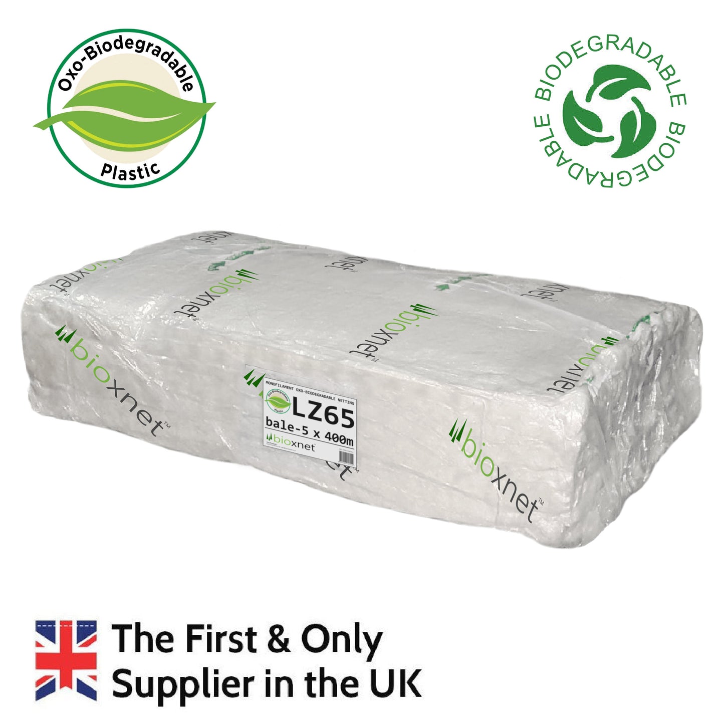 BioXnet Oxo-Biodegradable LZ Tree Netting - BALE 2000m
