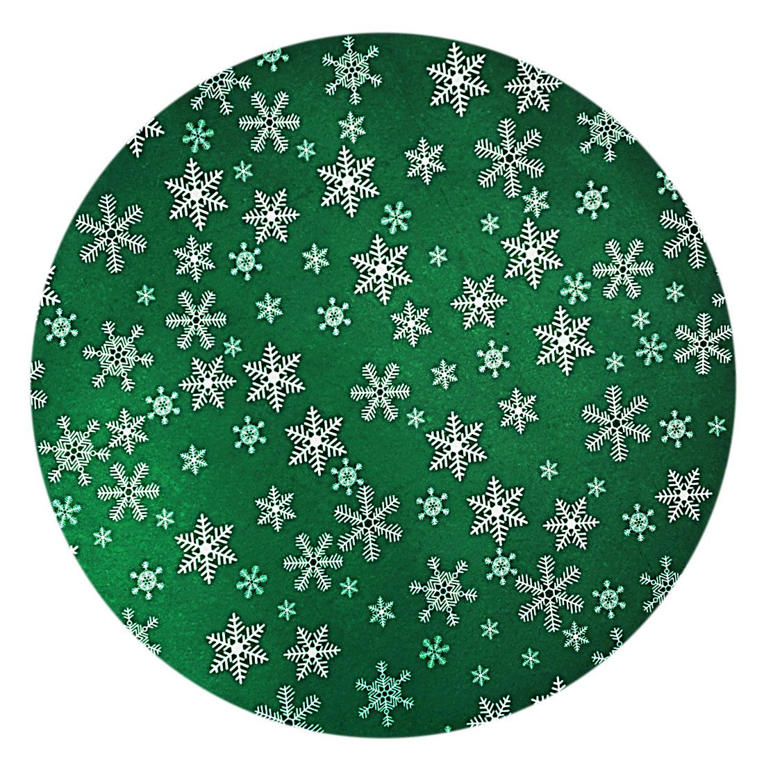 AbsorboMat Absorbent/Waterproof Christmas Tree Mat & Floor Protector Green
