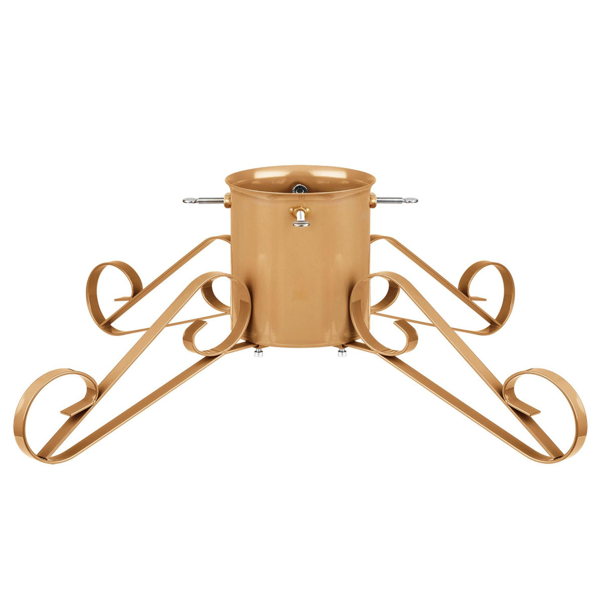 Traditional Scroll Leg Metal Tree Stand