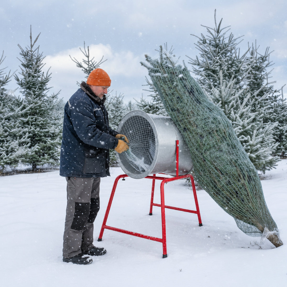 Christmas Tree Netting Funnels - 34cm, 45cm, 55cm, 65cm