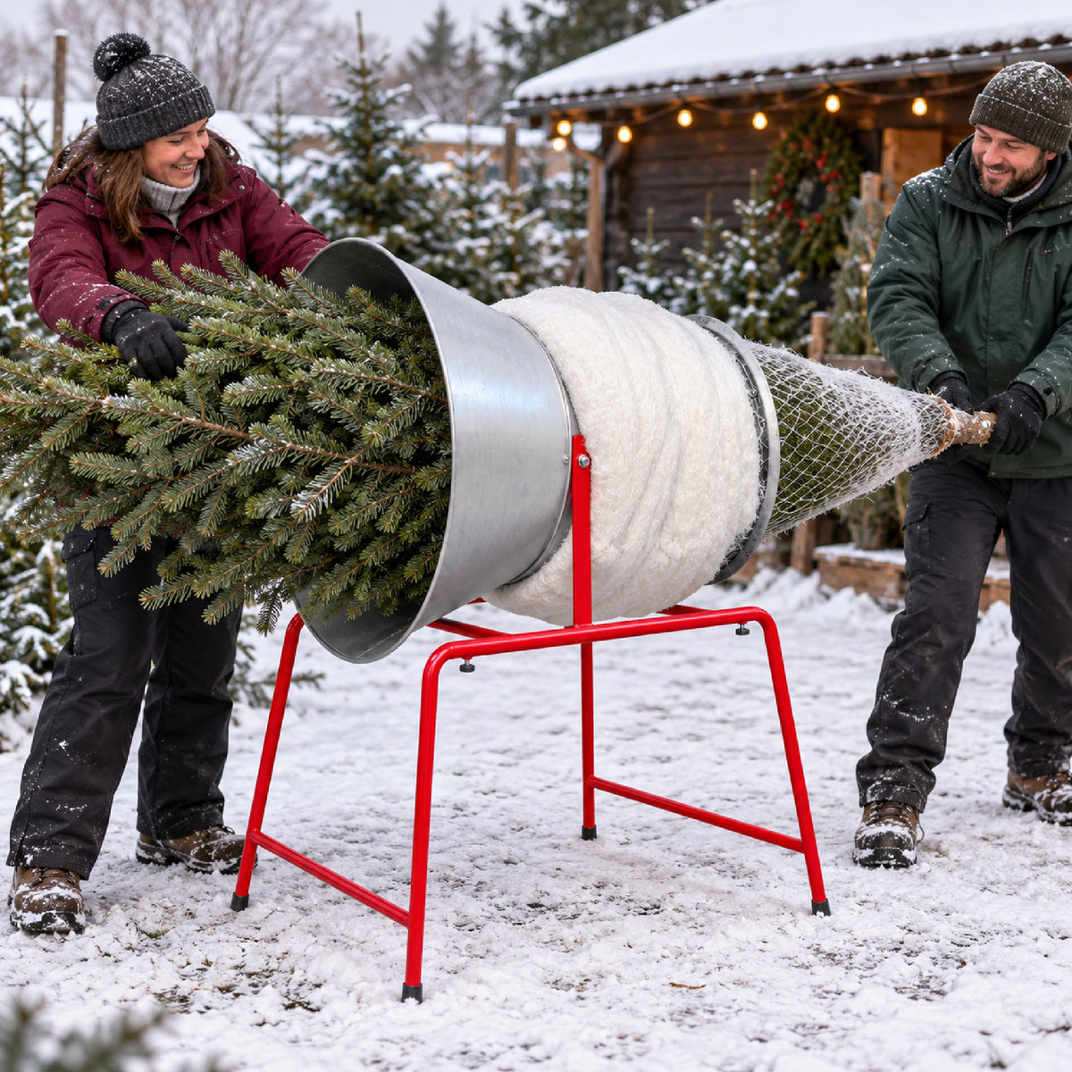 Christmas Tree Netting Funnels - 34cm, 45cm, 55cm, 65cm