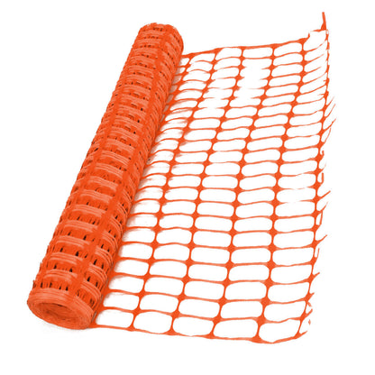 Plastic Barrier Mesh Fence - Orange