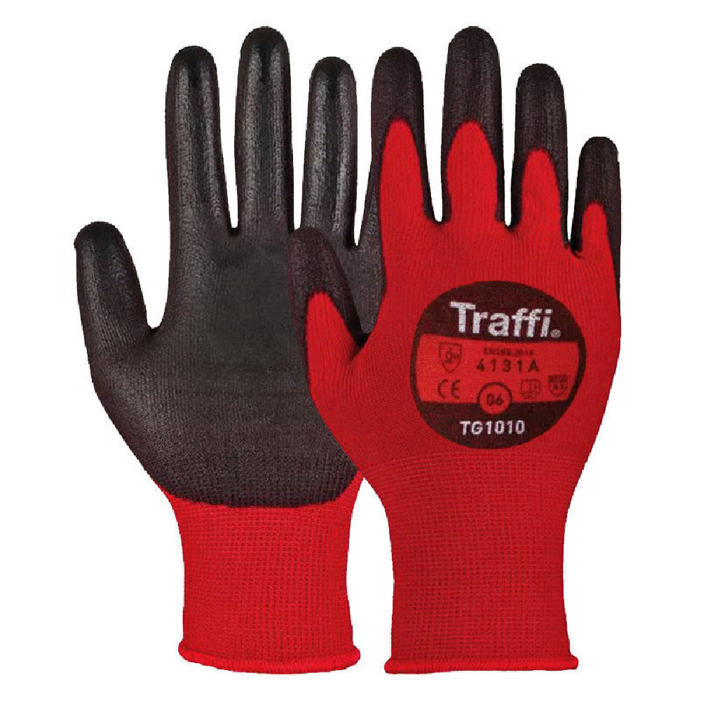 TraffiGlove Agile - Tough Nitrile Coated Gloves - EN388 (4122)