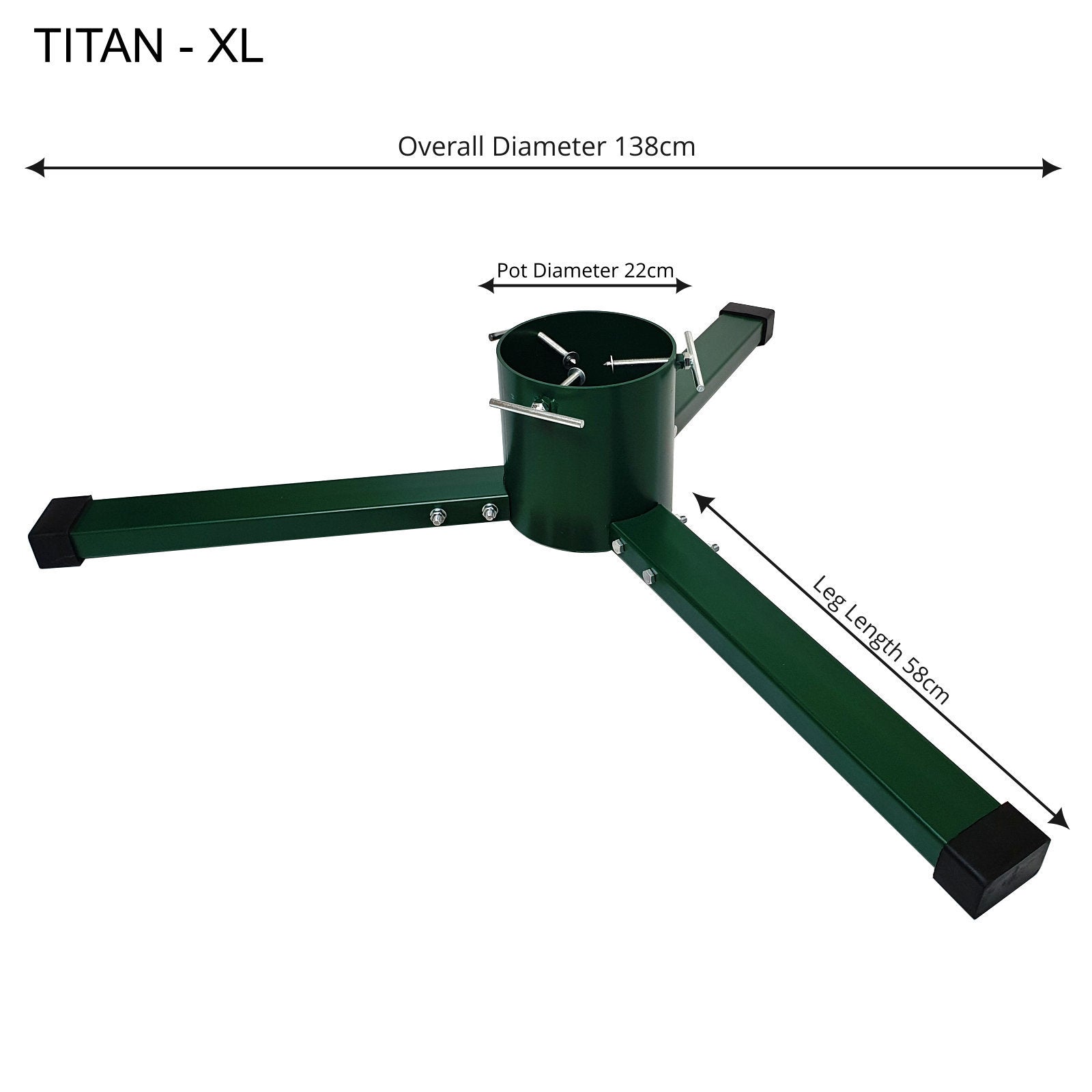 Titan Heavy Duty Extra Large Christmas Tree Stand