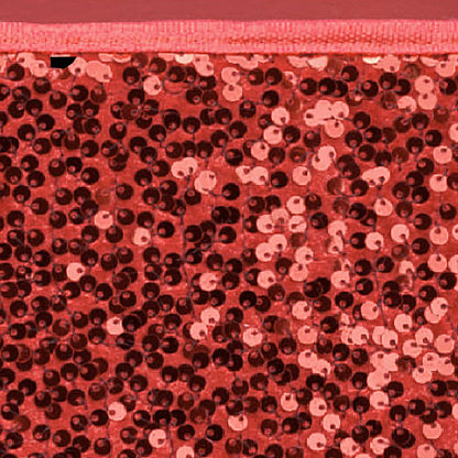 Red Sequin Christmas Tree Skirt Collar