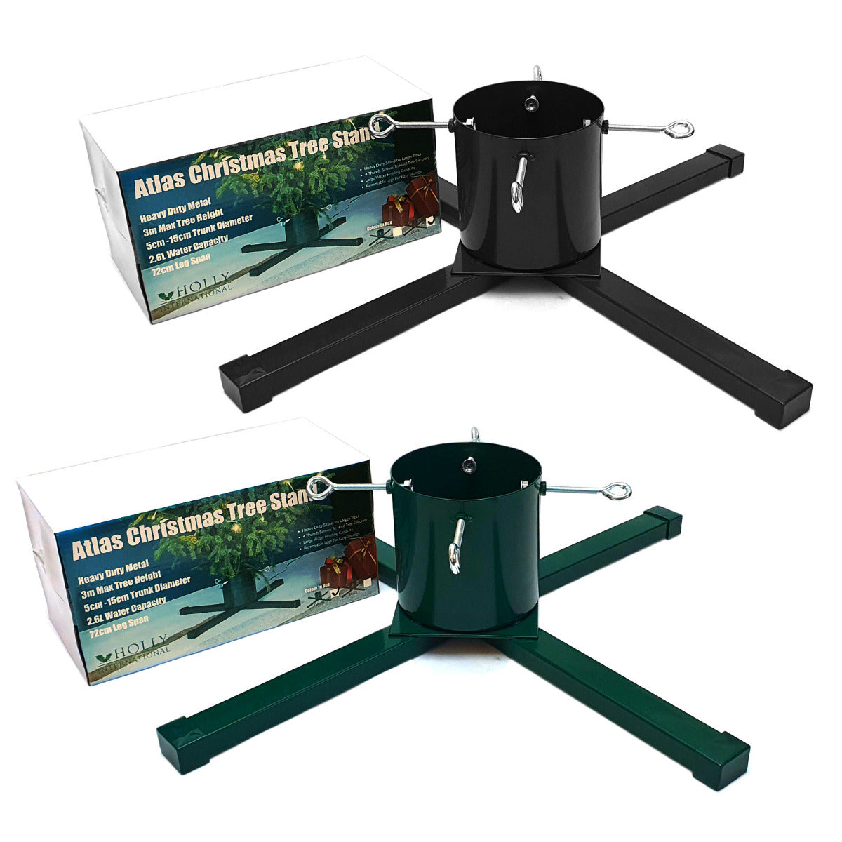Atlas Heavy Duty Christmas Tree Stands – Holly International