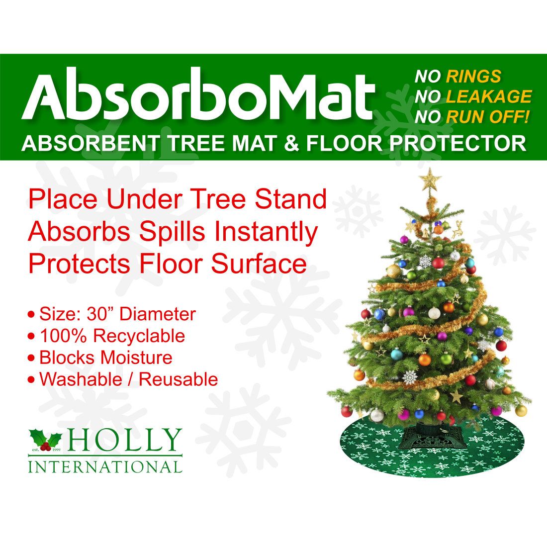 AbsorboMat Absorbent Tree Mat