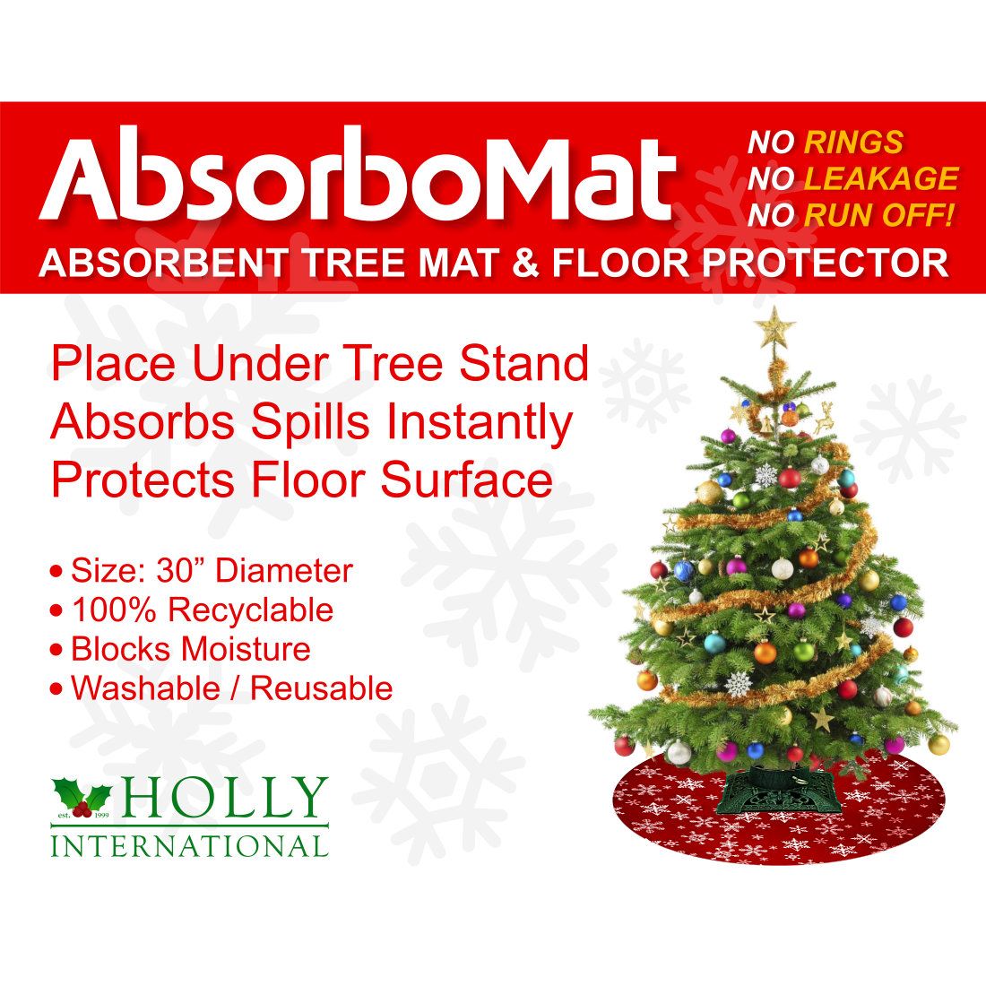 AbsorboMat Absorbent Tree Mat